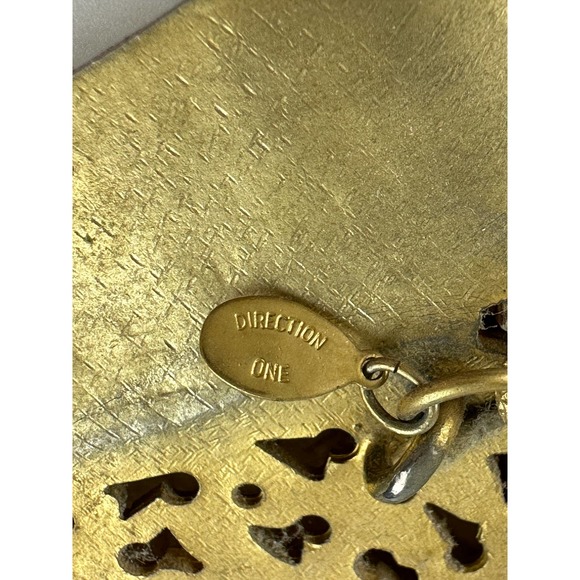 Vintage 1970's Luca Razza Elephant Necklace Oversized Statement Estate Piece - Picture 6 of 11